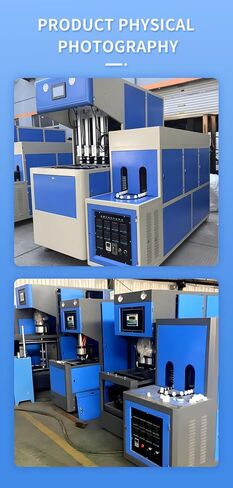 Semi Automatic Plastic Bottle Blowing Machine for Industrial Blow Molding Applications Customizable Setup Supporting Multiple Bottle Shapes and Sizes in Kuwait