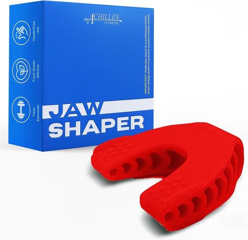 Double Chin Reducer Jaw Exerciser - Jawline Sculptor and Face Slimmer for Women and Men - Encourages Jaw Movement and Aids in Natural Jaw Function - Ideal for Mewing Practice in Kuwait