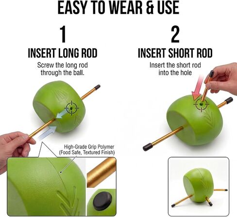 Golf Training Aid, Swing Trainer Ball, Arm Connection & Posture Correction | Swing Mechanics & Instant Feedback, Premium Foam Builds Muscle Memory, Putting, Chipping & Full Swings, All Skill Levels in Kuwait