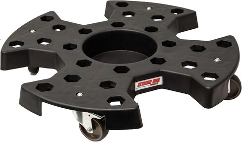 Extreme Max 5001.6815 Tire Dolly with Grip Handles – Heavy-Duty Tire and Wheel Transport Cart with Locking Casters and 360° Swivel, Holds 5 Mounted Wheels or 8 Tires up to 300 lbs. in Kuwait