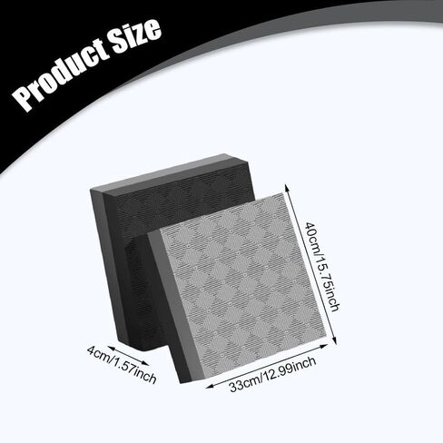 Menolana 2X Weightlifting Crash Drop Pads,Deadlift Weight Cushion Nonslip Silence Mats Floor Protection for Training,Home,Barbell,Gym in Kuwait