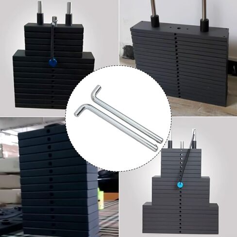 Steel Weight Stack Pin 3/8 Inch Diameter for Gym Equipment Strength Training Machines, Replacement Selector Pin Compatible with Commercial and Home Fitness in Kuwait
