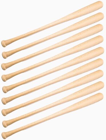 9-Pack of Craft Quality Wooden Blem Baseball Bat in Kuwait