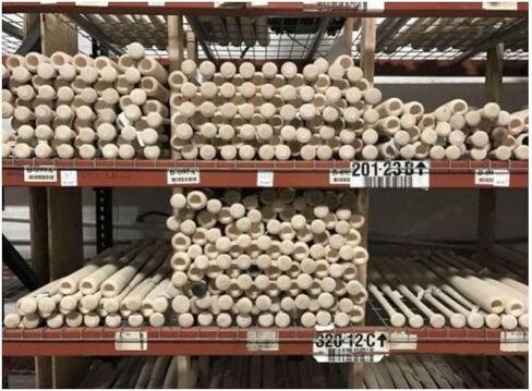 34" Wooden Blem Baseball Bats (Sold in Bundles of 9) in Kuwait