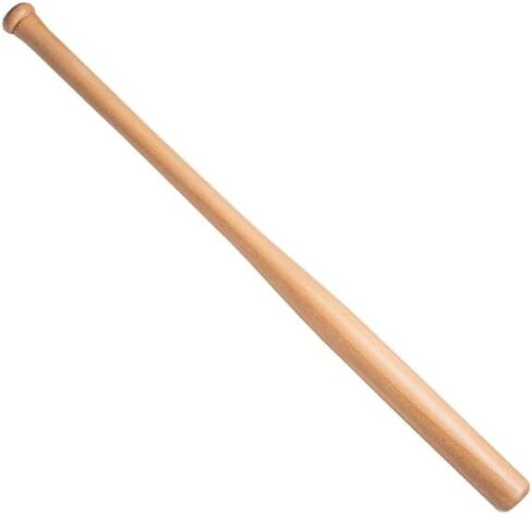 Wood Baseball Bat, Natural Wood, 32 Inches Long in Kuwait