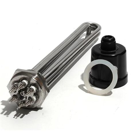 Heating Element 1 1/2" BSP/DN40 220V 12KW 355mm 304SUS with Accessories in Kuwait