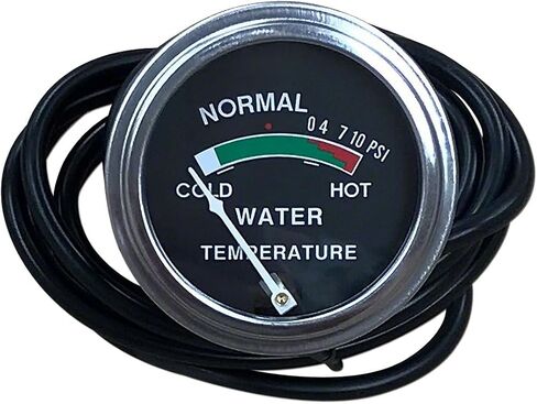 Water Temperature Gauge Fits International John Deere Massey Allis Chalmers Case Cockshutt Minneapolis Moline White/Oliver Tractor in Kuwait