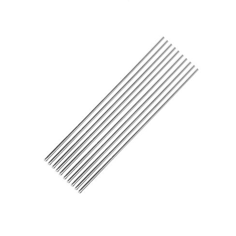 20Pcs 5mm x 406mm 304 Stainless Steel Round Rods | Metal Shaft, Smooth Rods for Industry, Metal Working Hobbies ＆ DIY Craft in Kuwait