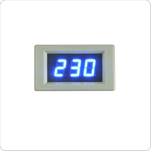 1pc YB4835 LED AC Voltmeter Voltage Meter 30-500V Digital Monitor 100V 110V 120V 240V 380V Detector D85 Volt Panel Meter Display DIY(Blue Digits (Black)) in Kuwait