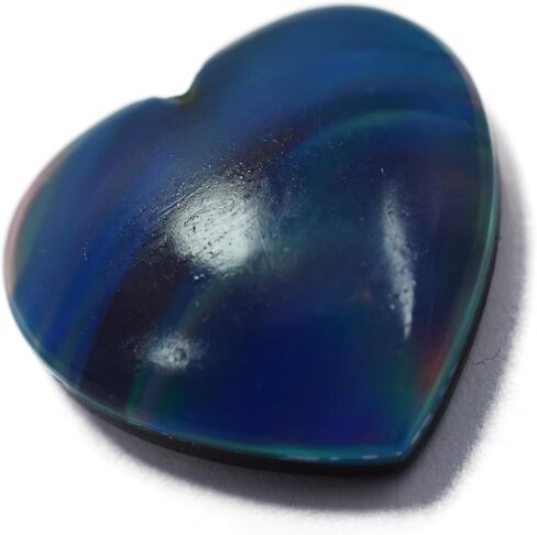 قطع القلب الطبيعي Doublet Opal 18.30 قيراط حجم الخاتم أحجار كريمة فضفاضة معتمدة in Kuwait