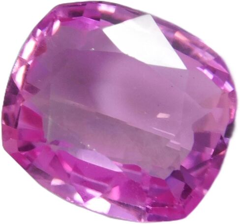 Loose PINK Ceylon Sapphire NATURAL Gemstone 5.15 Ct Cushion Cut AAA+ CERTIFIED in Kuwait