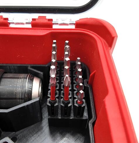 إدراج منظم متوافق مع سائق الحفر Milwaukee M18 وسائق التأثير V2 لمنظم Packout Compact in Kuwait