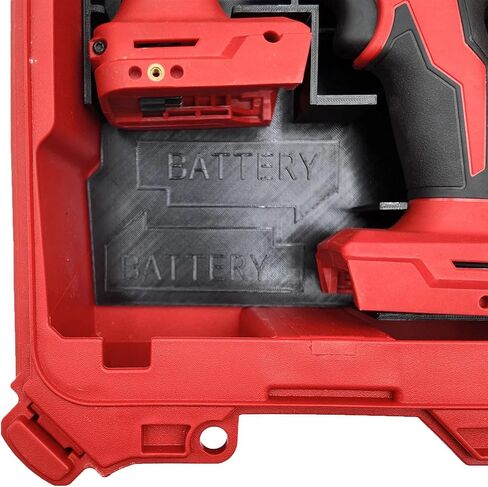إدراج منظم متوافق مع سائق الحفر Milwaukee M18 وسائق التأثير V2 لمنظم Packout Compact in Kuwait