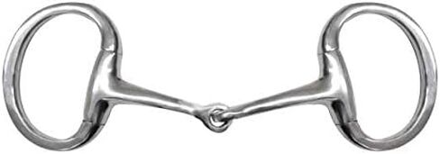 Showman Stainless Steel 5" Eggbut Snaffle Bit in Kuwait