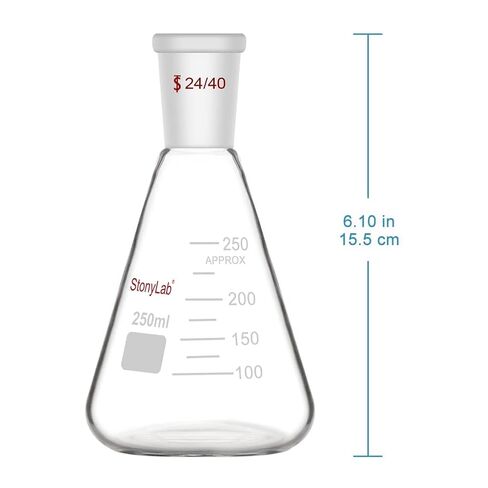 قمع ترشيح/قارورة/ورق فلتر/حزمة أنابيب مطاطية من stonylab، قمع تصفية بوخنر زجاجي 250 مل مع مزيج تزجيج ناعم، قارورة مخروطية 250 مل، أنابيب مطاطية مفرغة، 100 قطعة من ورق الترشيح النوعي in Kuwait