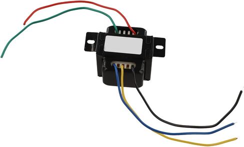FABULETTA 5K Single-Ended Output Transformer for Tube Audio, 5W Power with 12H Inductance, Compatible with 6P1 6P14 6P6 Vacuum Tubes, 0-4-8 Ohm Secondary, Black 60x55x50mm Unit in Kuwait