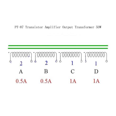 Amplifier Output Transformer 2:2:1:1 Transistor Output Transformer 50W, Multi-Purpose McIntosh Power Amplifier Output Transformer Winding Process in Kuwait