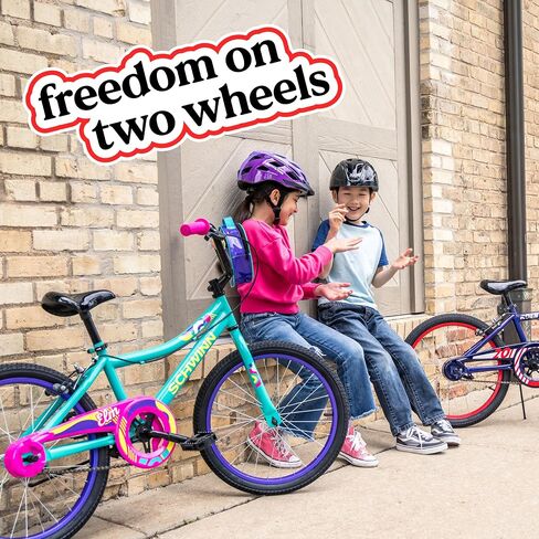 Schwinn Koen 20-Inch Bike for Kids Ages 7-10, Built for Safety and Comfort, Dual Brakes, Quick Assembly, Beginner Big Kid Bicycle in Kuwait