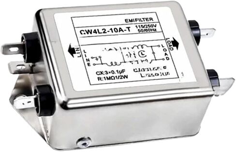 AC Power Filter CW4L2-3/6/10/20A-T/S CW4L2-20A- AC Single-Phase CW4-3A-T 6A 10A 20A Power Supply Filter(CW4L2-10A-T) in Kuwait