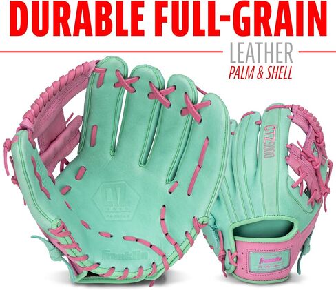 Franklin Sports CTZ5000 Baseball Gloves - Adult + Youth Fielding Gloves + Catcher's Mitts - Multiple Styles + Colors in Kuwait