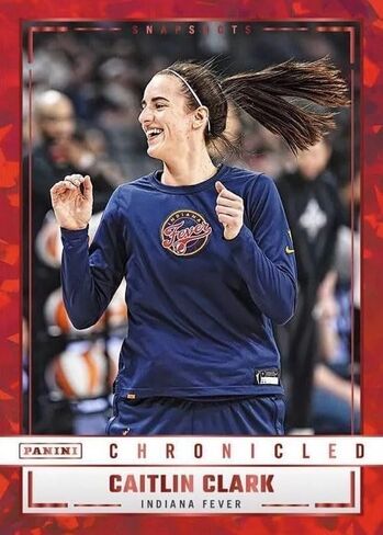 2025 Panini Caitlin Clark Chronicled Trading Card Collection and Keepsake (Look for The Exclusive Red Holo and Red Cracked Ice Parallels) in Kuwait