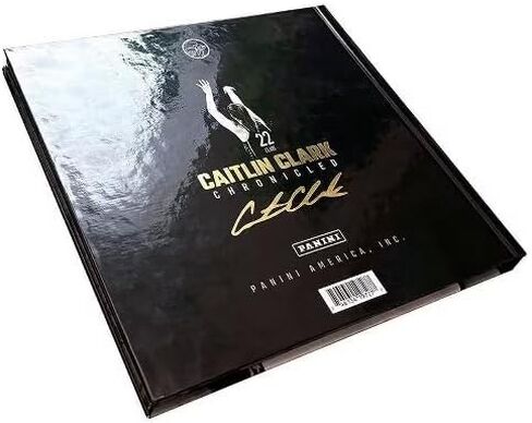 2025 Panini Caitlin Clark Chronicled Trading Card Collection and Keepsake (Look for The Exclusive Red Holo and Red Cracked Ice Parallels) in Kuwait