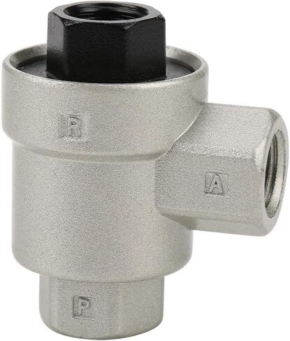 Aluminum Alloy Quick Exhaust Valve, G1/4 Thread Air Control Valve with Fast Reversing, for Cylinder Pipeline Installation in Kuwait