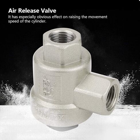 Aluminum Alloy Quick Exhaust Valve, G1/4 Thread Air Control Valve with Fast Reversing, for Cylinder Pipeline Installation in Kuwait
