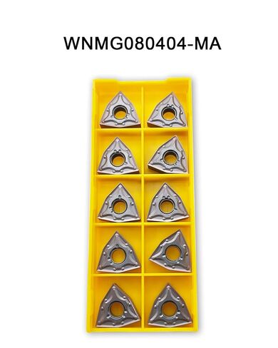 20 قطعة WNMG080404-MA WNMG080408-MA حشوات تحول من الكربيد الأرجواني، أدوات قطع المخرطة، حشوات كربيد متينة من الفولاذ الكربوني المقاوم للصدأ in Kuwait