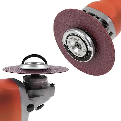 Quick Release Angle Grinder Lock Nut – Tool-Free Disc Change, Secure Grip, Heavy-Duty Steel for Angle Grinder with M14 Spindle (Set of 2) in Kuwait