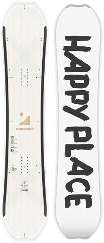 Slash by Gigi، Happy Place Snowboard، Carbonbon، Bi-Axe Fiberglass، Pop Woodcore، قاعدة متكلس 7500، تشطيب الحزام، تخفيف الصدمات، حواف فولاذية، مشمع من المصنع، واقيات الأطراف، TopArt فارغ in Kuwait