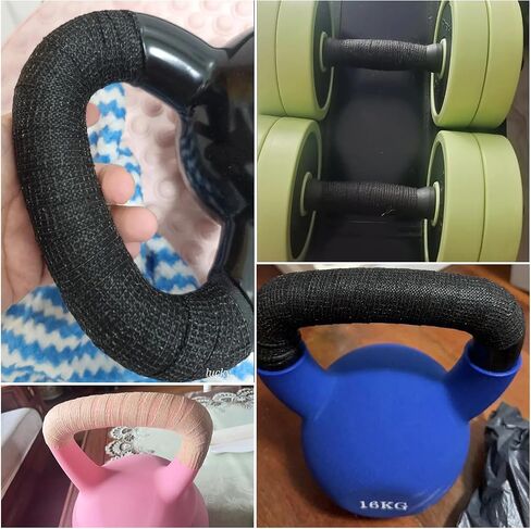 8 عبوات من أغطية مقبض Kettlebell، مقابض دمبل غير قابلة للانزلاق، مقابض غطاء ملتف لأجراس Kettlebell من الحديد الزهر، تدريبات القوة، وزن الدمبل، مجموعة أوزان اليد، شريط سحب لأعلى، شريط المدخل، الذقن لأعلى، قضبان الحديد in Kuwait