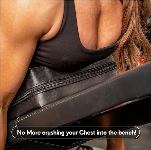 ABMAT Workout Pad- Chest up Pad - Protect Your Chest and face from Being uncomfortably Pressed into Bench - Weightlifting Protective pad for Women Doing Bench, Row, Trap 3 Raise, etc in Kuwait