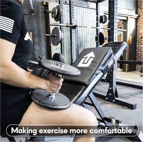 ABMAT Workout Pad- Chest up Pad - Protect Your Chest and face from Being uncomfortably Pressed into Bench - Weightlifting Protective pad for Women Doing Bench, Row, Trap 3 Raise, etc in Kuwait