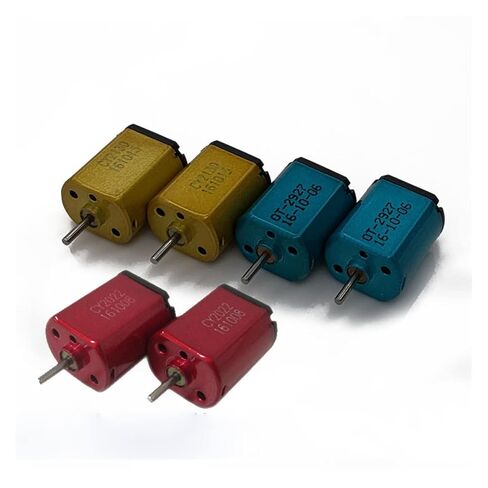 محرك DC Motor DC Micro Motor FF-030 محرك فرشاة كربون عالي السرعة DC 1.5V 3V 3.7V 52000RPM لتسلق نموذج قارب المنافسة وسيارة لعبة RC: محرك أحمر FF-030 (محرك FF-030 أخضر) in Kuwait
