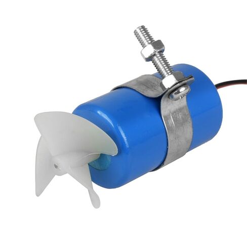 RC Jet Boat Underwater Motor Thruster 7.4V 16800RPM CW CCW 3-Blades Propeller 1Pcs(1pcs CCW) in Kuwait