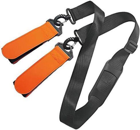 Ski Carrier Strap (2 Pack) Adjustable Shoulder Strap for Skis & Snowboards 79-130cm (31-51 inch) in Kuwait