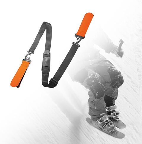 Ski Carrier Strap (2 Pack) Adjustable Shoulder Strap for Skis & Snowboards 79-130cm (31-51 inch) in Kuwait