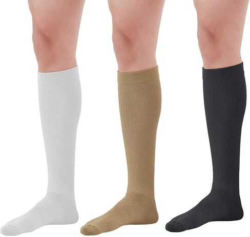 Ames Walker AW Styles 120/125/150 Coolmax 20-30 mmHg Firm Compression Knee High Socks (3-Pack) in Kuwait