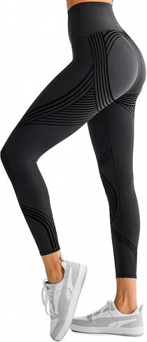 Orolay Resistance Band Leggings for Women, High Waisted Compression Leggings with Built-in Resistance Bands & Tummy Control in Saudi Arabia