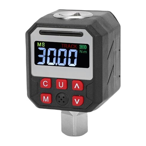 محول عزم الدوران الرقمي Luocute، محرك 1/2 بوصة 0-30Nm CW 2% CCW 3% دقة مع تنبيهات الجرس وLED، 9 مجموعات محددة مسبقًا، 500 مجموعة بيانات، لإصلاح السيارات والدراجة in Kuwait