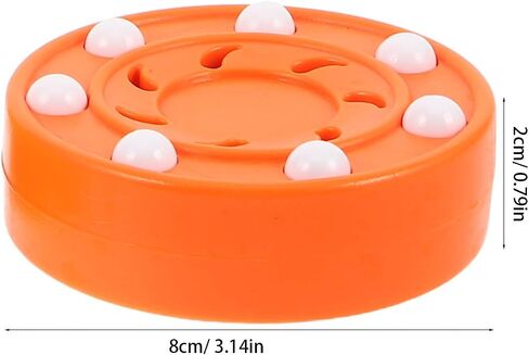 Kisangel 3pcs Inline Roller Hockey Pucks: Street Hockey Puck for Training and Practice Smooth Riding - Driveway Roller Ball - Outdoor Sports Accessories in Saudi Arabia