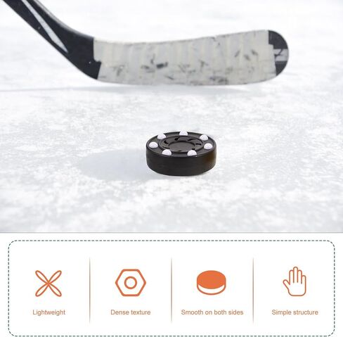 Kisangel 3pcs Inline Roller Hockey Pucks: Street Hockey Puck for Training and Practice Smooth Riding - Driveway Roller Ball - Outdoor Sports Accessories in Saudi Arabia