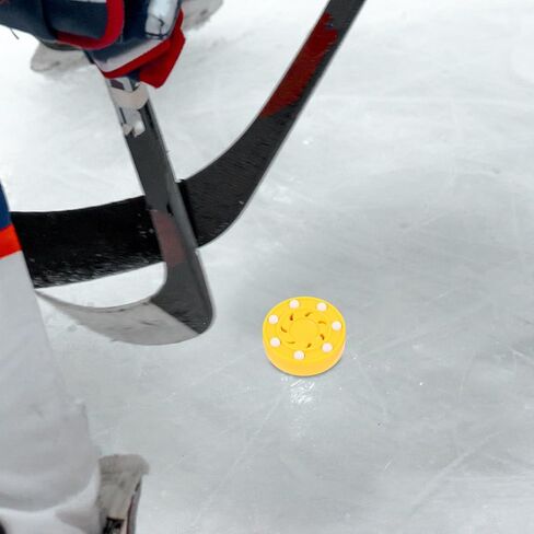 Kisangel 3pcs Inline Roller Hockey Pucks: Street Hockey Puck for Training and Practice Smooth Riding - Driveway Roller Ball - Outdoor Sports Accessories in Saudi Arabia