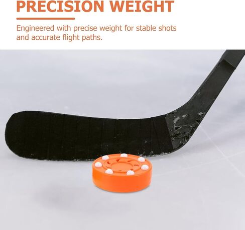 Kisangel 3pcs Inline Roller Hockey Pucks: Street Hockey Puck for Training and Practice Smooth Riding - Driveway Roller Ball - Outdoor Sports Accessories in Saudi Arabia