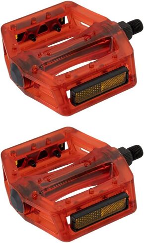 Pedals Solid Resin Body 1/2" Red 570P in Kuwait