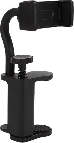 Guitar Phone Holder Adjustable 2.4-4.1in Guitar Phone Mount ABS Rotatable Phone Stand for Guitar Playing and Clamping Ukuleles and Basses Wider than 2.4in in Kuwait