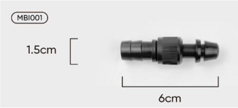 ABS الغوص عن طريق الفم صمام الفم سكوبا SMB الغطس، مدمج 6 × 1.5 سم عوامة منفاخ إشارة تحت الماء، أسود in Kuwait