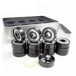 627z Artistic Skate Bearing 7x22x7mm 6 Ceramic Ball Quad Skates Roller Figure Skating Bearings 627 Abec-11(16pcs Zro2 627z) in Kuwait
