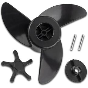 MGA089B Upgrade 3-Blade Trolling Motor Propeller Replacement for MotorGuide - Direct Fit for 3.5" Motors on Xi3, Xi5, W55 Models - High Thrust & Ultra Quiet in Saudi Arabia